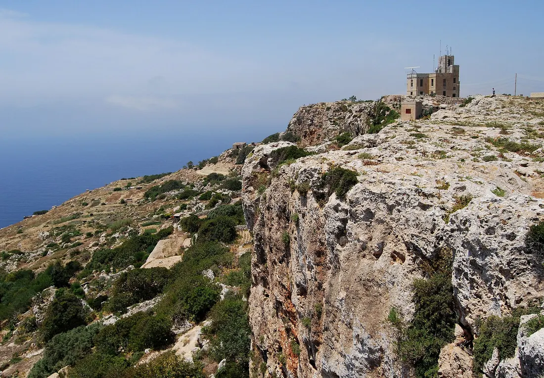 Dingli Cliffs on the west coast of Malta