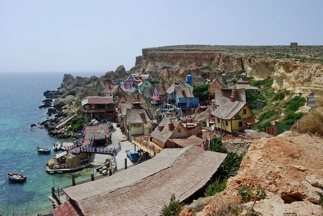 Popeye Village at Anchor Bay, Mellieħa